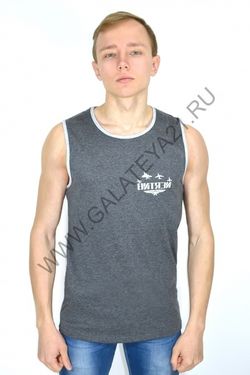 c-512 Майка мужская на широком плече / 100% хлопок