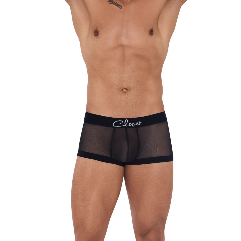 Мужские трусы хипсы черные Clever DEMON BOXER 122611