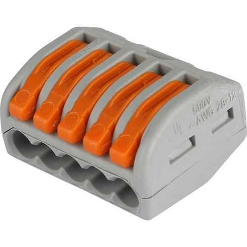 Клеммник 5*(0,5-2,5) WAGO