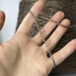 SOLARE - Millefili; 43% вспушенный меринос, 29% вспушенная альпака, 28% люрекс, п/а; 450м/100гр; col. 313, цвет: коричневый с золотым люрексом; S702