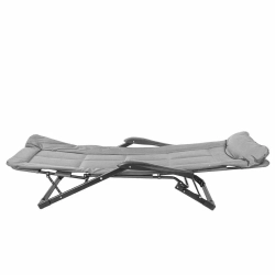 Шезлонг складной (светло-серый) WMC TOOLS WMC-FG-HY-8000LGR