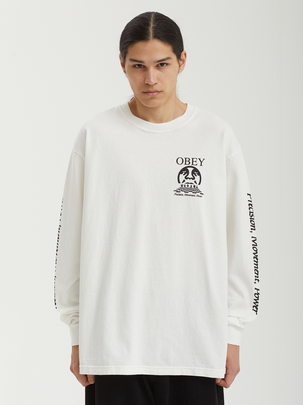Мужской Лонгслив Obey Precision