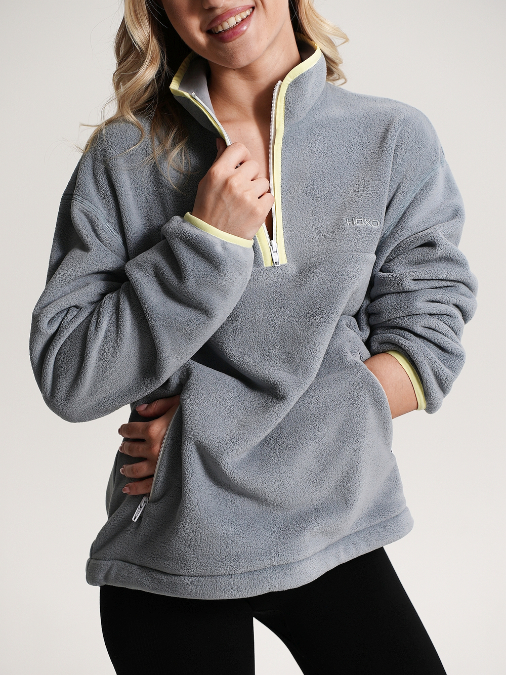 Анорак женский, цвет "Серый камень"