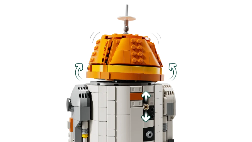 Конструктор LEGO Star Wars 75416 Дроид-астромеханик Чоппер C1-10P