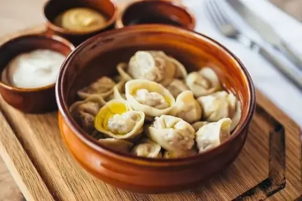 Пельмени ГОСТ "РУССКИЕ" 1 кг, 10 шт в уп.