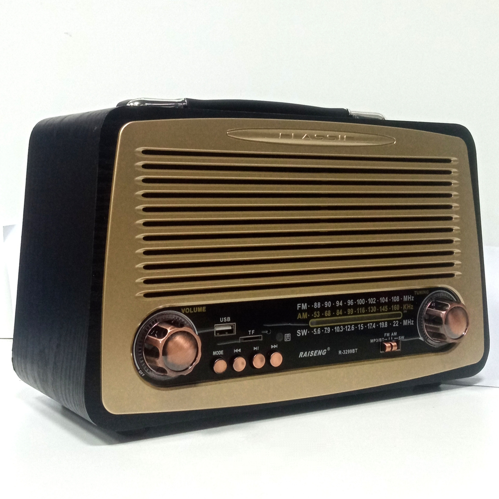 Радиоприемник в ретро стиле + MP3 плеер Stereo Raiseng R3299BT