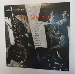 Винтажная виниловая пластинка LP The Quintet Jazz At Massey Hall (Japan 1976)