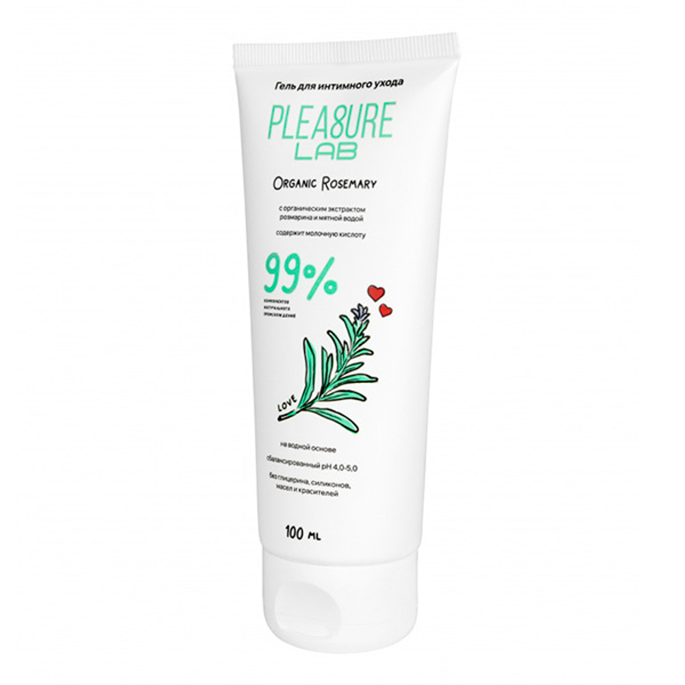 Гель для интимного ухода Pleasure Lab Organic Rosemary 100мл
