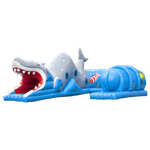 Коммерческий надувной батут "Тоннель акула"