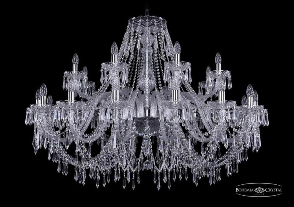 Подвесная люстра Bohemia Ivele 1403/16+8/460/Ni