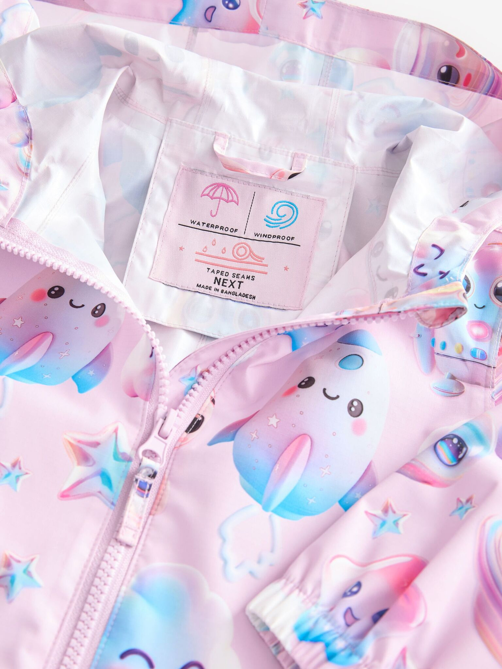 Комбинезон непромокаемый для девочки Next E25-116, Розовый