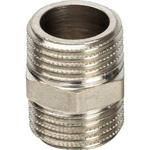 Ниппель STOUT никелированный 1/2" НР/НР