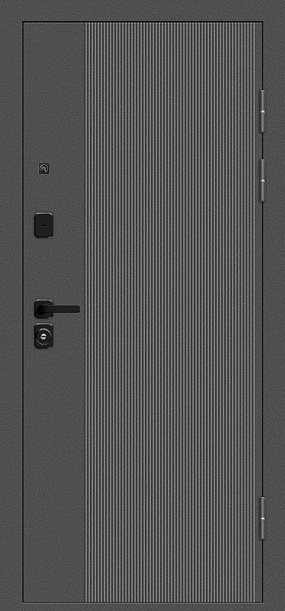 Optim Z-2 Классика Букле графит/Белый 205*86 левое