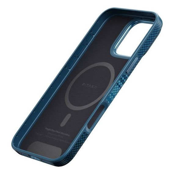 Противоударный чехол Pitaka Military-Grade Protective Case для iPhone 16 Pro Moonrise (KI1601CPMO)