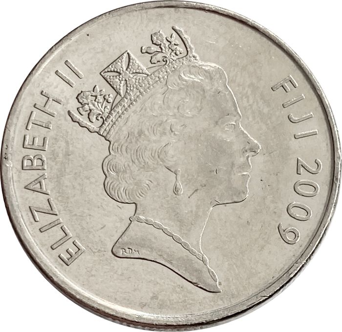 20 центов 2009 Фиджи XF