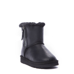 Угги Men's Mini Double Zip Metallic Black