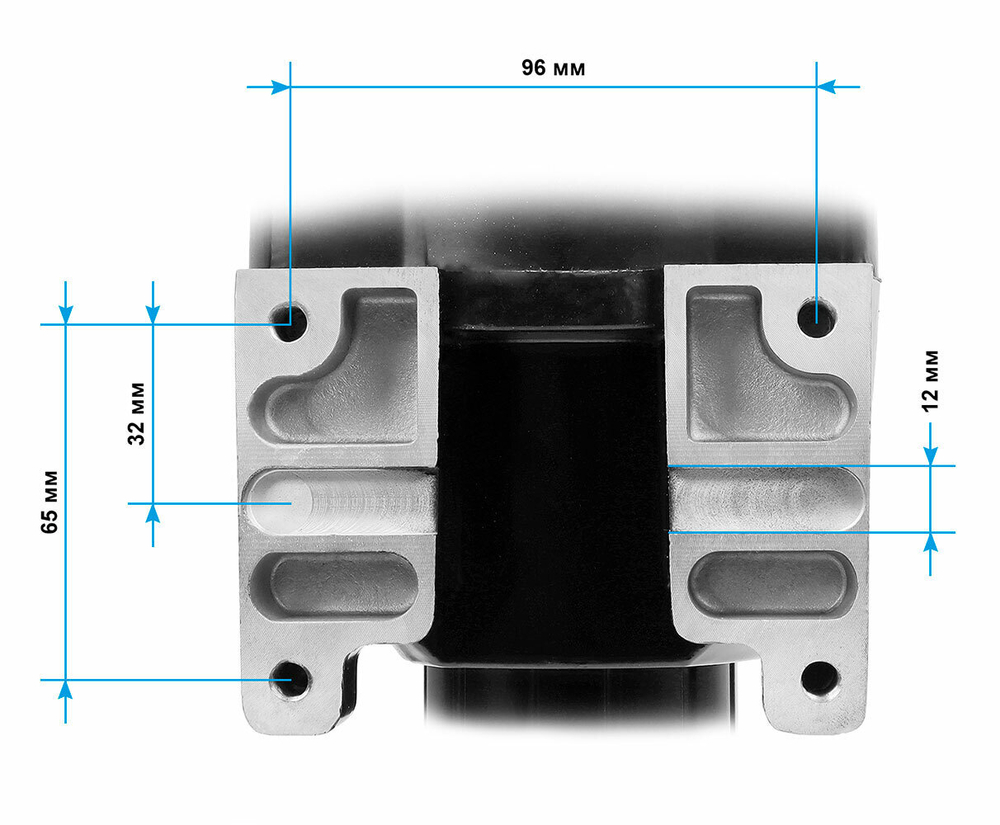 Двигатель алмазного бурения MESSER DM250E  260мм 4 кВт, 750 об/мин, с PRCD