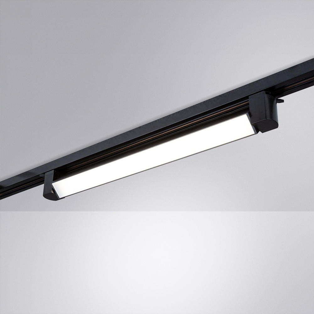 Трековый светильник Arte Lamp A4574PL-1BK
