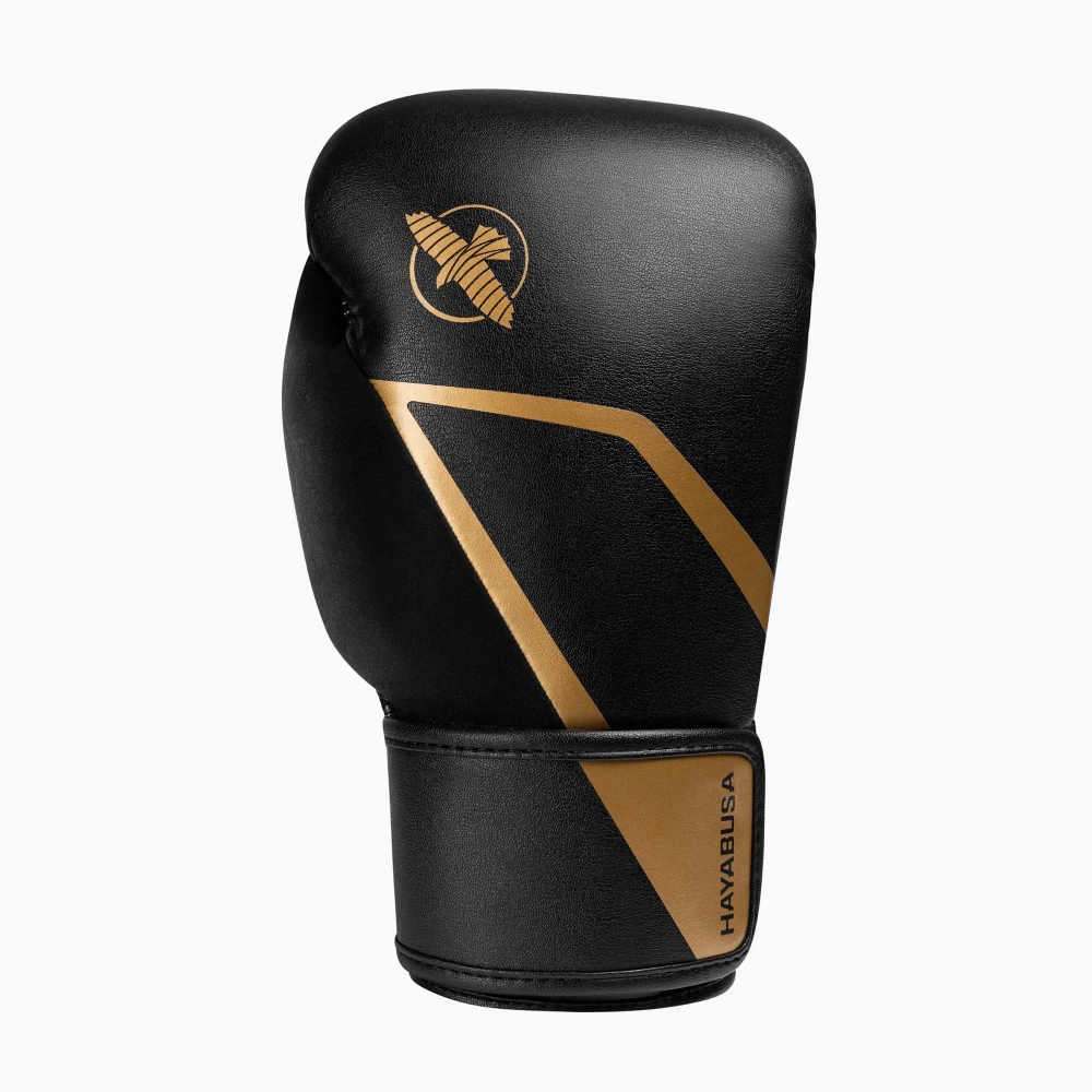 Боксёрские перчатки Hayabusa E1 Boxing black/gold