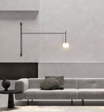 Wall design lamp Tempo 5758 / 5759 by Vibia