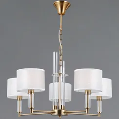 IL0755-5PSQ-25 BRASS GENOA светильник потолочный