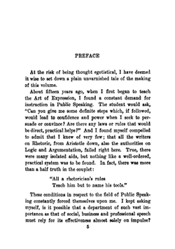Effective speaking: an exposition of the laws of effectiveness in the choice of material in speech, with examples and exercises | Arthur Edward Phillips
