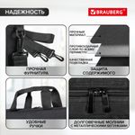 Сумка-портфель BRAUBERG "Practical" с отделением для ноутбука 15,6", черная, 29х40х7 см, 270829