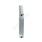 Радиатор биметаллический Base 500 4 секции Qну=788 Вт RAL 9016 (белый) RIFAR B 500-4