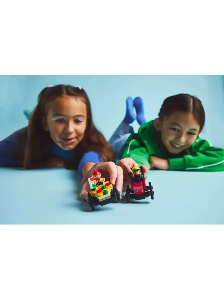 Конструктор Сity 60458 Пицца против пожарной машины