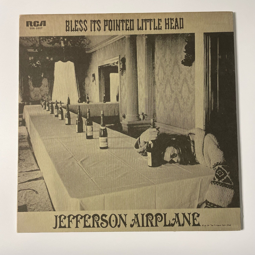 Винтажная виниловая пластинка LP Jefferson Airplane Bless Its Pointed Little Head (Япония 1969) (Без Оби)
