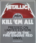 Metallica / Kill 'Em All (Coloured Vinyl)(LP)