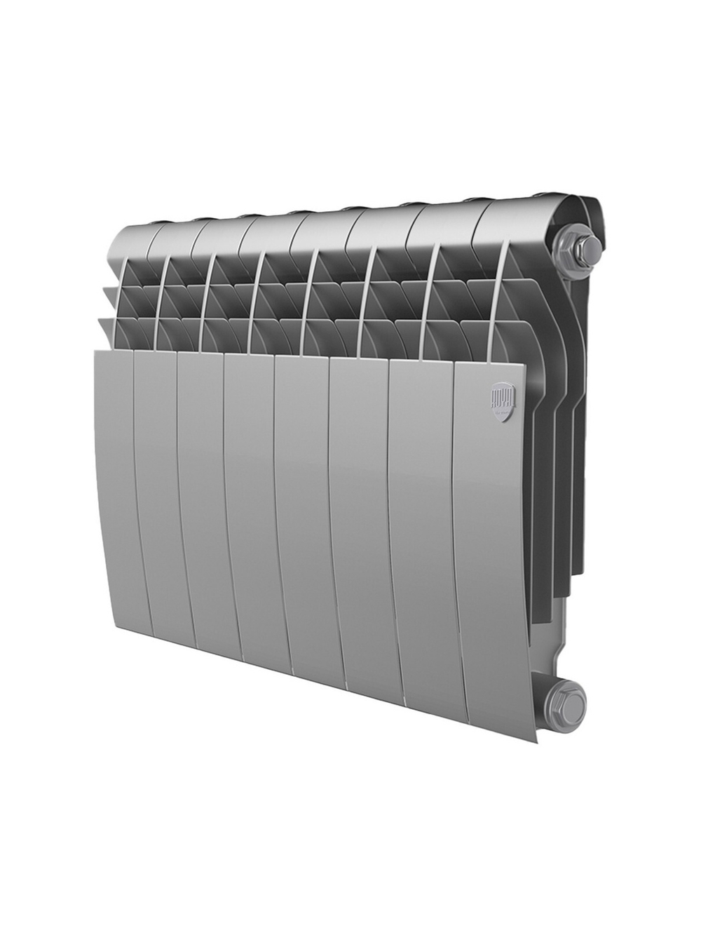 Радиатор Royal Thermo BiLiner 350 /Silver Satin - 8 секц.
