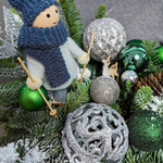 Корзина новогодняя