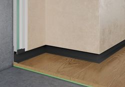 Теневой плинтус скрытого монтажа Pro Design 7210 черный, 2700x17,5x48,5 мм