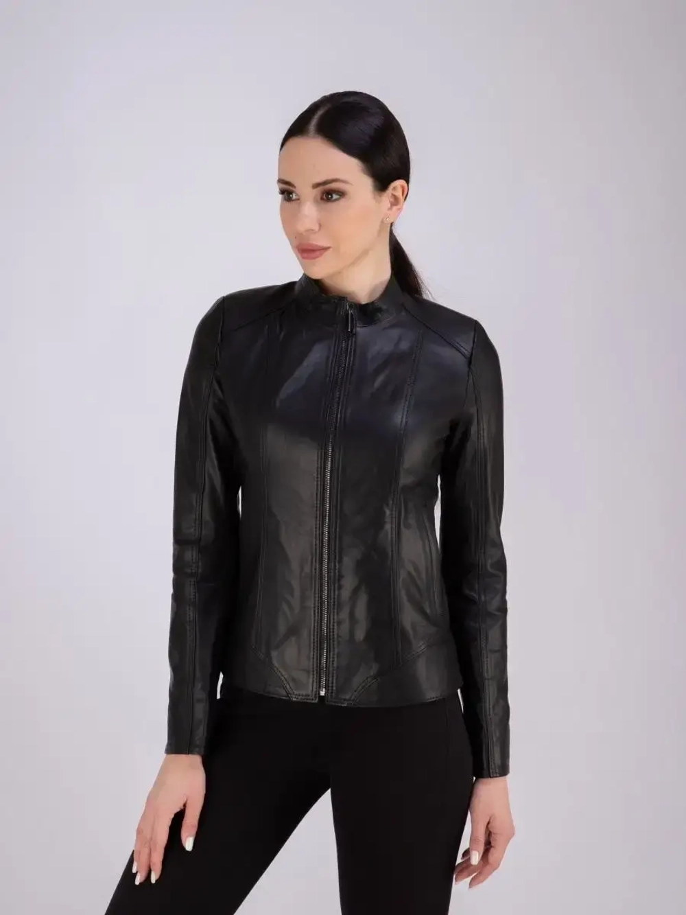 Куртка женская из натуральной кожи Турция