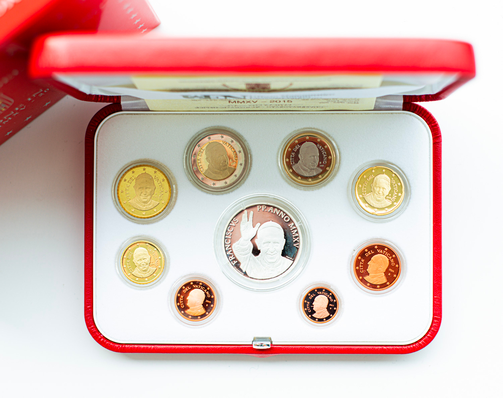 Vatican City 2015 Proof Coin Set including 20 Euro Silver
