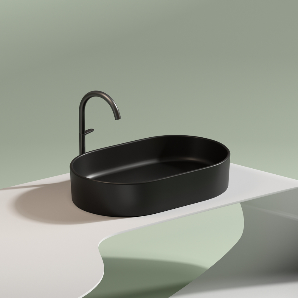 Раковина Ceramica Nova Element 60 см CN6048MB черная