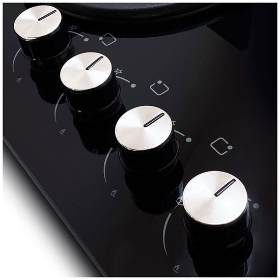 Газовая варочная панель Ginzzu HCG-444 черный