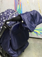 Санки - коляска Compact ЗВЕЗДЫ механизм смены полозьев на колеса, 3 положения, арт. PcS18 Pikate