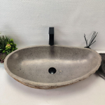 Раковина из речного камня RS-63631 (77*40*15) 0124