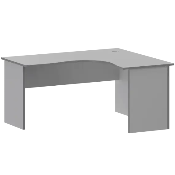 Стол компактный правый А-204.60.ПР Серый 1400x1200x760 Арго