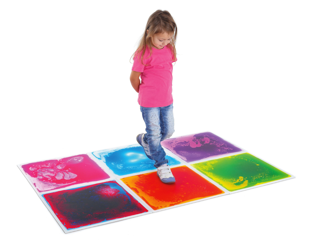 Комплект матов с цветным гелем, 6 штук