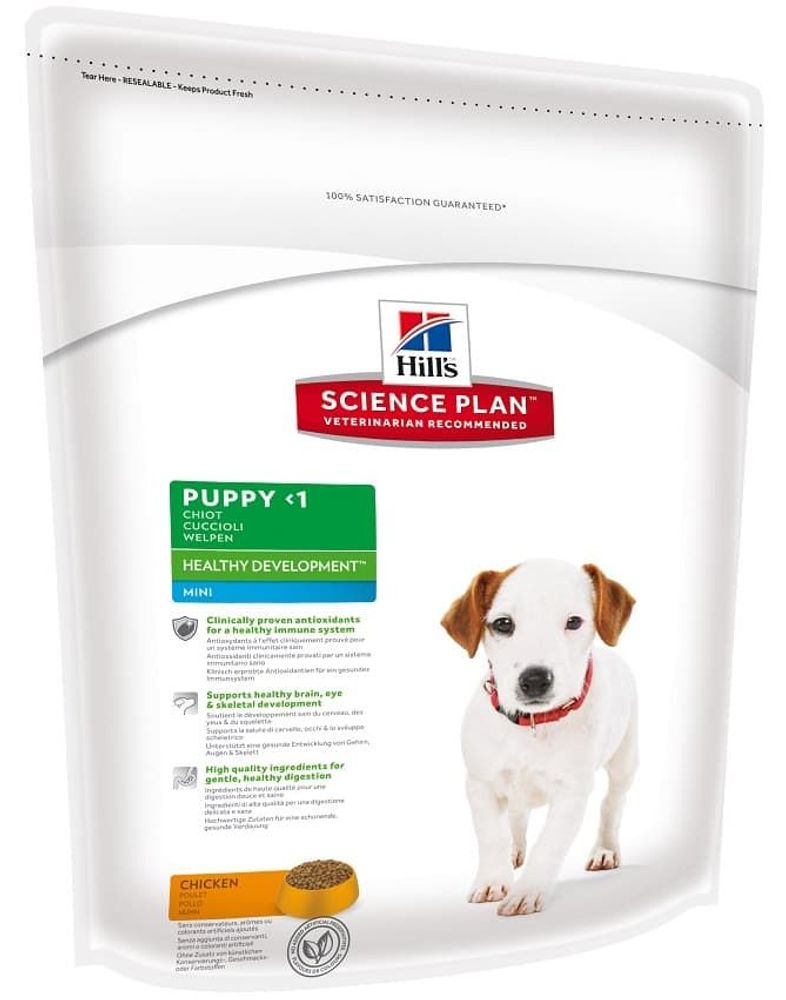 Hill's SP 3кг Healthy Development корм для щенков мелких пород с 4-х недель с курицей Hill's SP 3кг Healthy Development корм для щенков мелких пород с 4-х недель с курицей