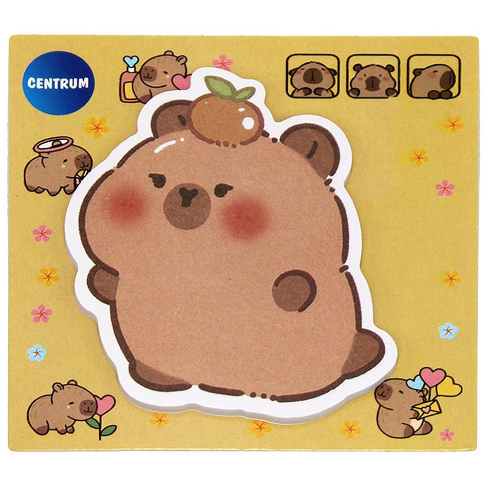 Набор стикеров 85*85мм. 30л. "Капибара" (Центрум)