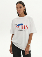 Футболка FROM PARIS | Молочный