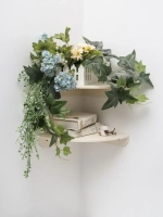 Комплект угловых полок. 2 штуки 25*25 см