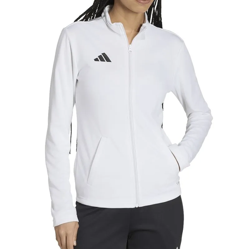 Женская теннисная куртка Adidas Entrada 26 Track - white/black
