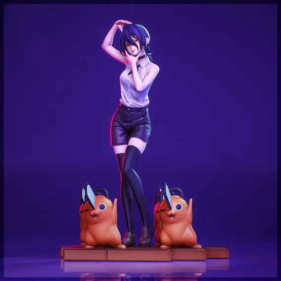 Reze and Pochita's - Chainsaw Man