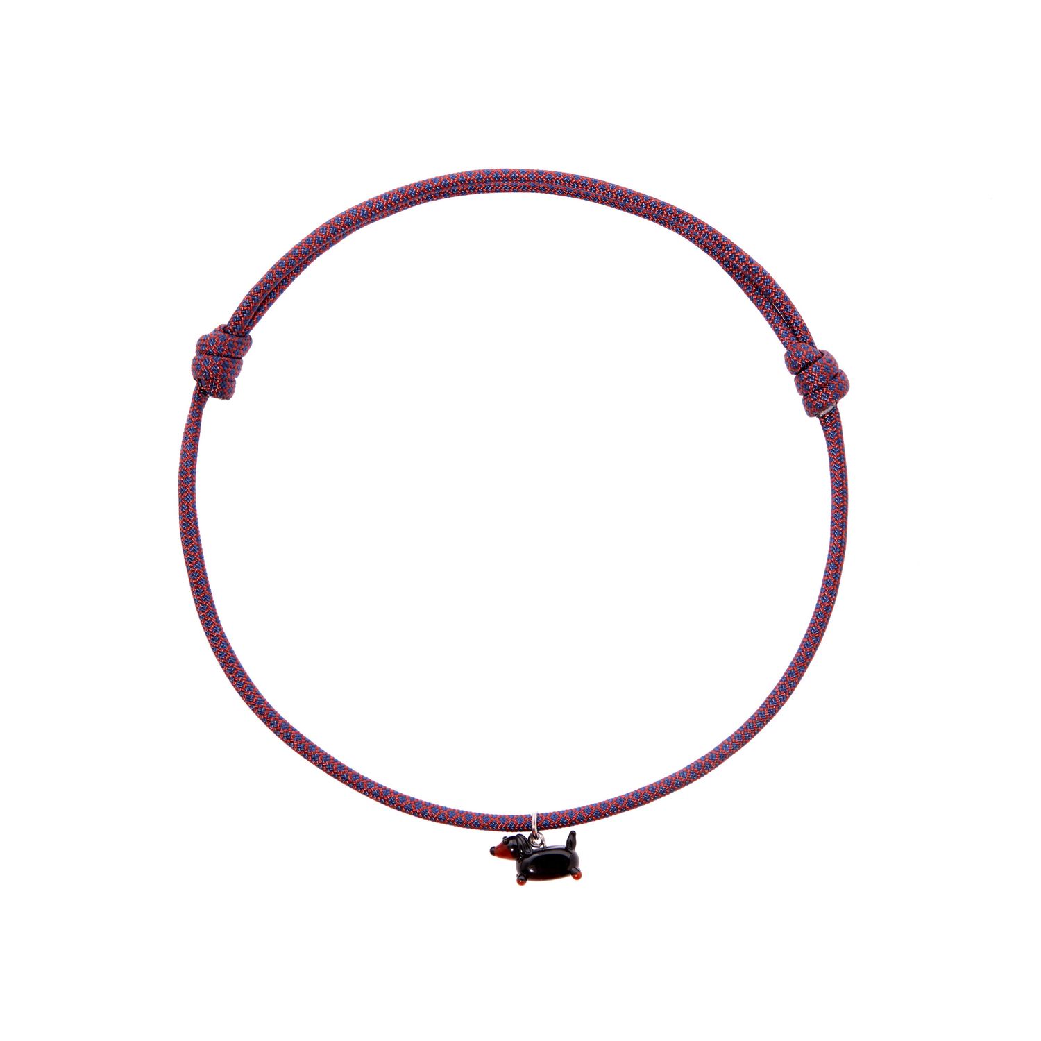 Колье Knitted Cutie Necklace - Dachshund