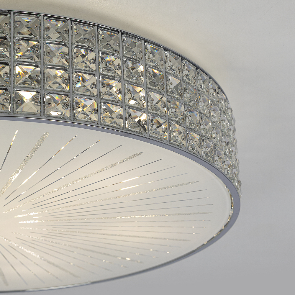 Citilux Портал CL324101 Люстра хрустальная Хром